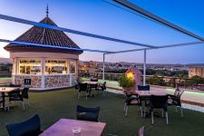 sunset from hotel in cordoba