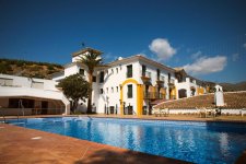 swimming pool and hotel near priego de cordoba