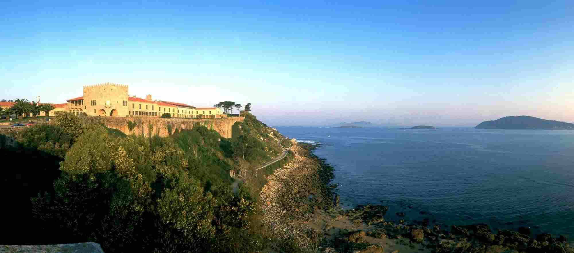 panoramic view of Parador de Baiona