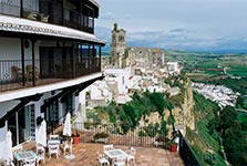 View from Arcos de la Frontera hotel