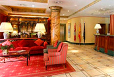 Hotel lobby in Salamanca