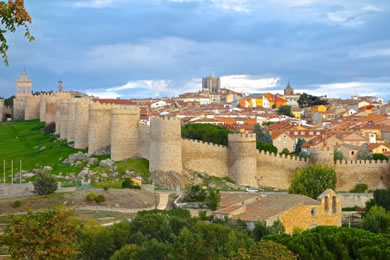 Avila medieval walls