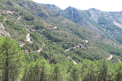 mountains in Sierra de Francia